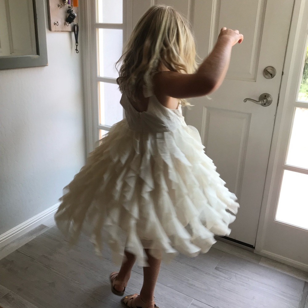 Luna Luna Cream Tulle Party Dress